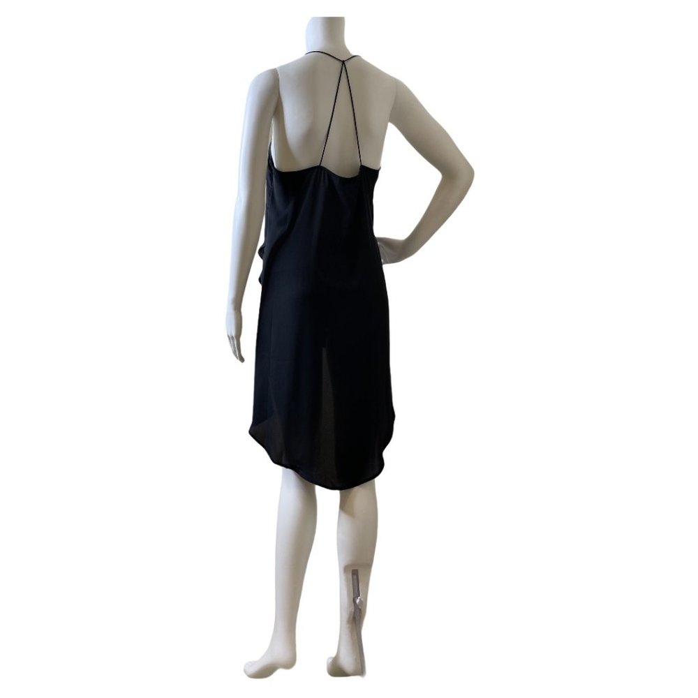 Valette Nearly Sheer High-Low strapless top NWOT